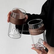 2024新品 グラス アイスクリームカップ グラス おしゃれ インテリア 撮影道具 デザート INS