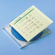 【10個セット】 サンワサプライ 手書き用インデックスカード(グリーン) JP-IND6G