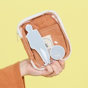 推し活 アクスタケース オレンジ