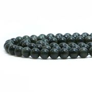 ゴールデンオブジディアン（ゴールド薄め）【丸玉】6mm【天然石 ビーズ パワーストーン】