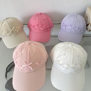 帽子　キャップ　野球帽　リボン　レディース　韓国ファッション　バレエコア