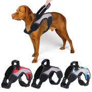 ペットの胸のハーネス、大型および中型の犬、耐衝撃性、通気性、外出時の胸と背中の牽引力