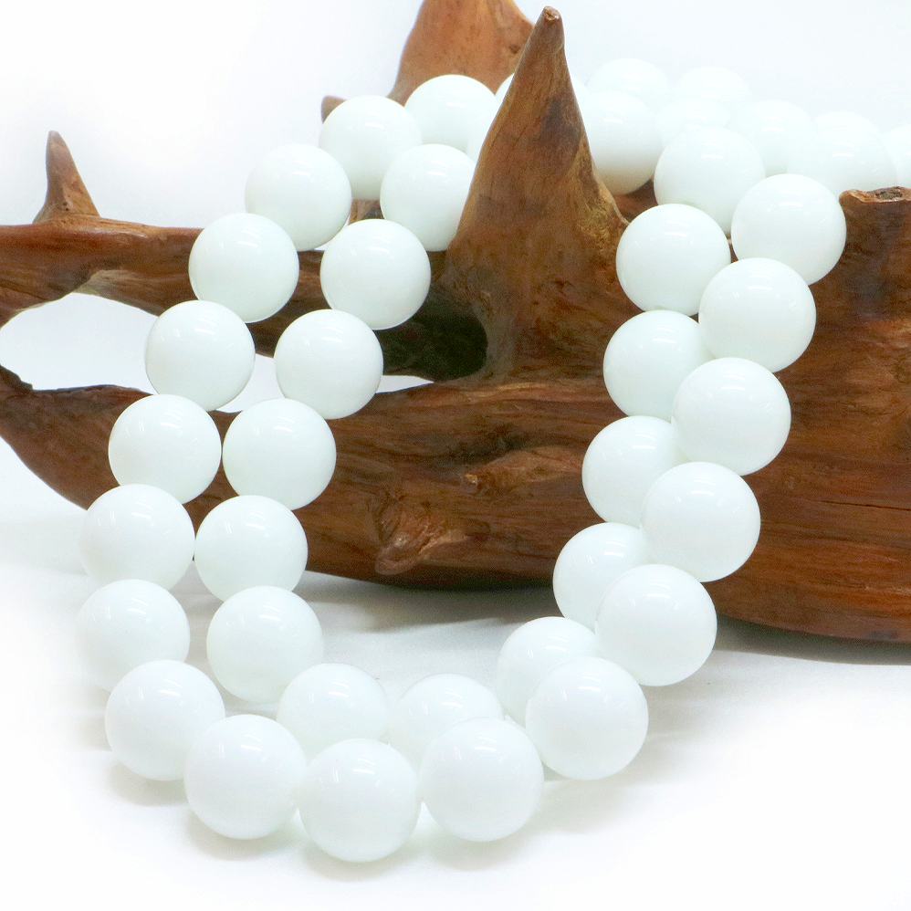 ヘアゴム 天然石 パワーストーン オニキス♡シュシュ ヘアゴム