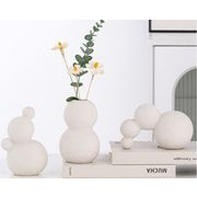 素焼き シンプル　面白い デザイン性強い 花瓶  手作り 可愛い 花器 装飾花瓶 装飾 陶器 芸術品