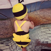 子供の水着韓国の女の子の男の子シャムかわいい小さな蜂温泉休暇水着赤ちゃん赤ちゃん水着