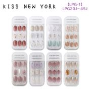KISS NEW YORK ネイルチップ Press&Go 12サイズ 30枚入り 全8種【LPG-1】LPG20J～LPG45J