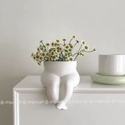 INS 人気  セラミックス  花瓶の置物  雑貨  花瓶  花かご  置物を飾る インテリア  創意撮影装具