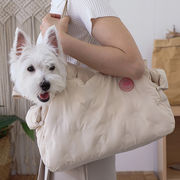 ペットの屋外バックパックショルダーバッグ小さな犬のバッグ猫鞄柔らかく通気性
