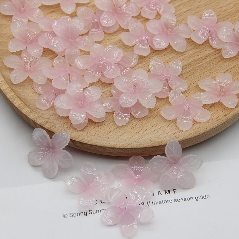 アクセサリーパーツ ピアスパーツ ヘアアクセサリーパーツ diyパーツ ハンドメイド フラワー