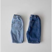 キッズ服     韓国風子供服    ゆったり    ズボン    デニムパンツ    73-100cm