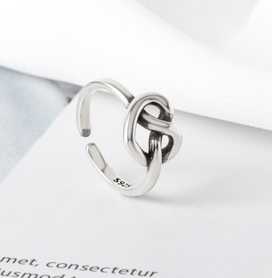 925シルバー リング　アレルギー防止 ハンドメイド 指輪　ハンドメイド アクセサリーパーツ