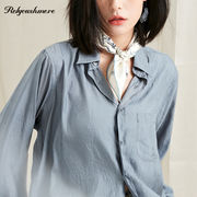 ファッション レディーススカーフ ins風 手描き 桑シルクスカーフ 韓国風 絹のスカーフ ヘアアクセサリー