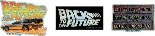 BACK TO THE FUTURE モバイルステッカー ロゴ BTTF-14A