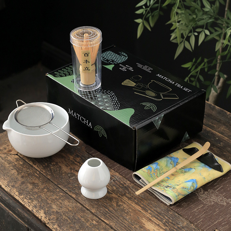 2024新作 雑貨 茶道の具 竹製茶杓茶器 竹茶すくい茶荷 抹茶茶碗