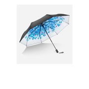 折り畳み傘 レディース日傘 紫外線遮蔽 遮光 遮熱 晴雨兼用 撥水加工 頑丈な8本骨 耐風 軽量