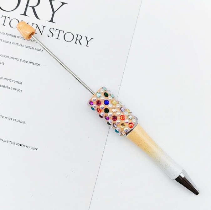 2024新作 ビーズボールペン DIY文房具 カスタムボールペン 筆記用具