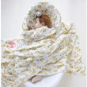 春秋 しいガーゼ 毛布  ガーゼ  包巾 夏 で産着 赤ん坊 抱いて   毛布 9色