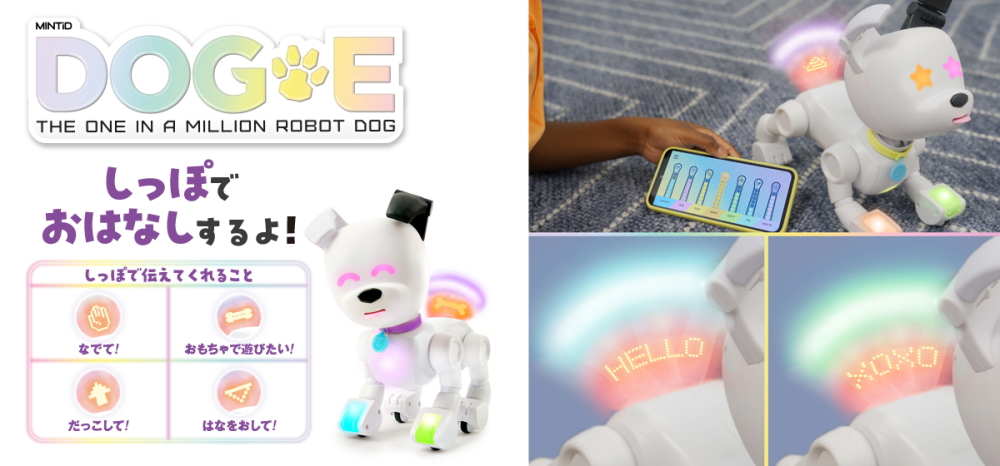 Amazon.com: Dog-E Interactive Robot Dog with Colorful LED