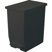 リス SOLOW ペダルオープンツイン ゴミ箱 45L ブラック