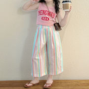 2024夏新作  ベビー服 韓国風子供服 女の子ズボン   90cm-140cm