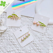 花 ヘアピン 髪留め ヘアクリップ 高級感 ヘアアクセサリー 上品 ファッション