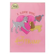 わんわん物語 ポスターステッカー ハート