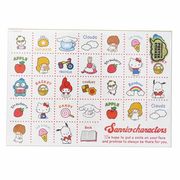 サンリオキャラクターズ ポスターステッカー みんな