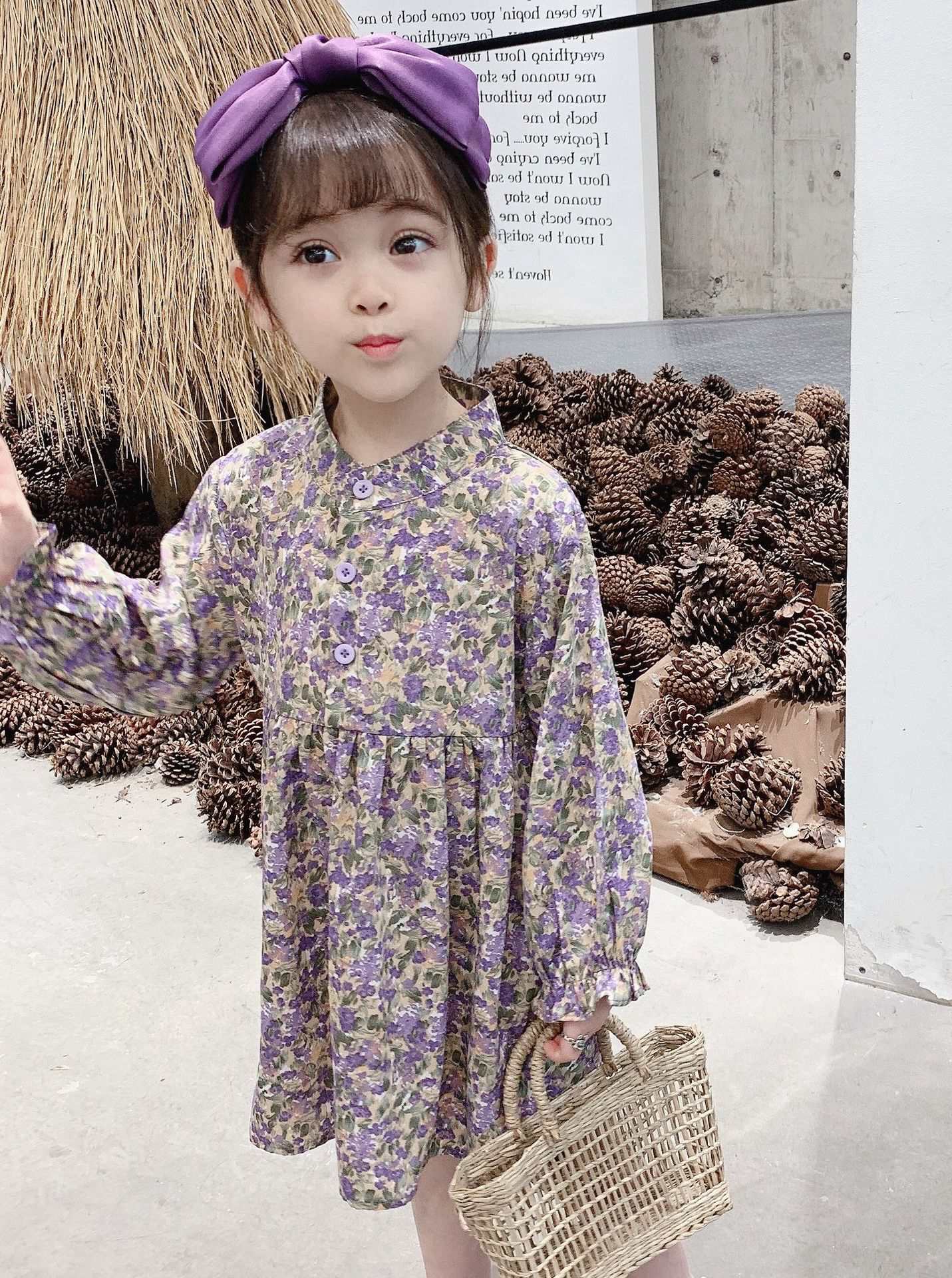新品未使用　フランス製子ども服　ワンピースとお帽子のセット　秋冬 楽天市場】在庫僅か！【セール 40%OFF】【25年新作】【綿100