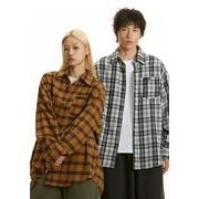 メンズ トップス シャツ カジュアルシャツ 長袖 チェック柄