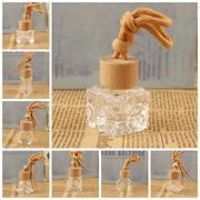 香水瓶 吊り下げ式 アロマ香水瓶 カーディフューザー瓶 芳香剤 詰め替え 香水入れ フレグランス ボトル