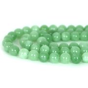 カラージェード(ヒスイカラー・染め)【丸玉】10mm【天然石 ビーズ パワーストーン】