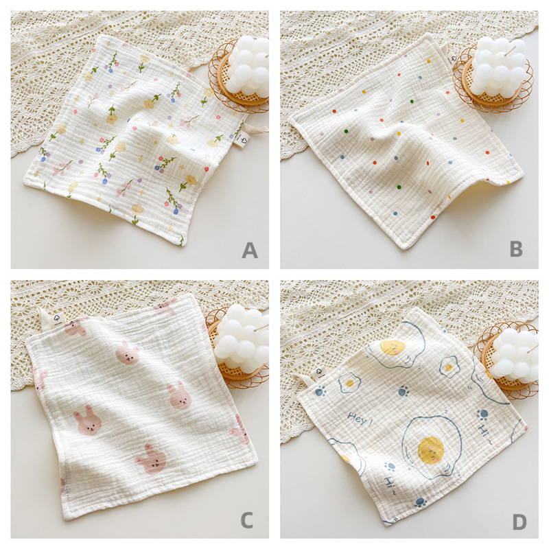 値下げWガーゼ親子おそろい6wayシュシュ＆スタイピンク水玉