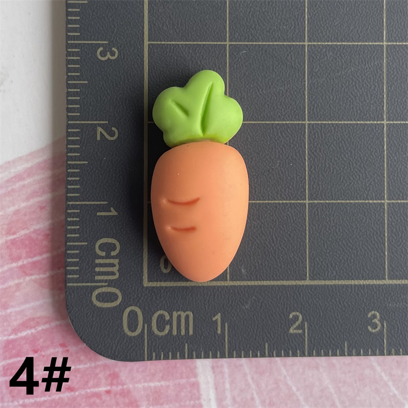 ハンドメイド にんじん デコパーツ ニンジン レジン 手芸 資材