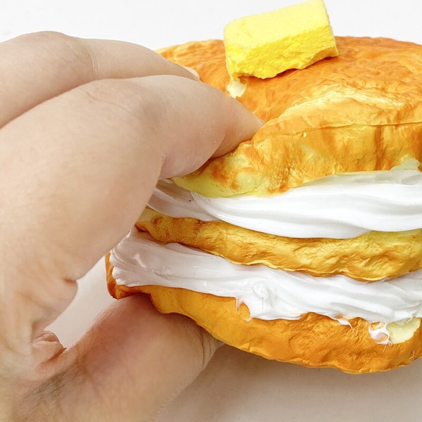 パンケーキスクイーズ スクイーズ パンケーキ リアル 2種 | 卸売・ 問屋・仕入れの