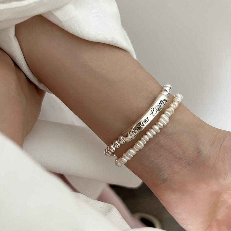 925シルバー アクセサリー ブレスレット ハンドメイド ブレスレット