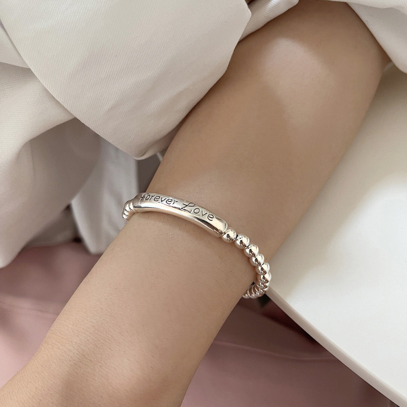 925シルバー アクセサリー ブレスレット ハンドメイド ブレスレット