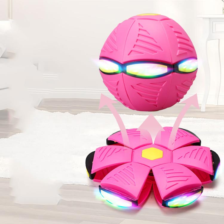 UFO マジックボール 玩具 光る UFOボール 子供 おもちゃ 変形 ディスク