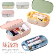 手芸用品 裁縫箱 ソーイングセット 家庭用 仕切り 大人 かわいい 小学生 ミニ 旅行 さ