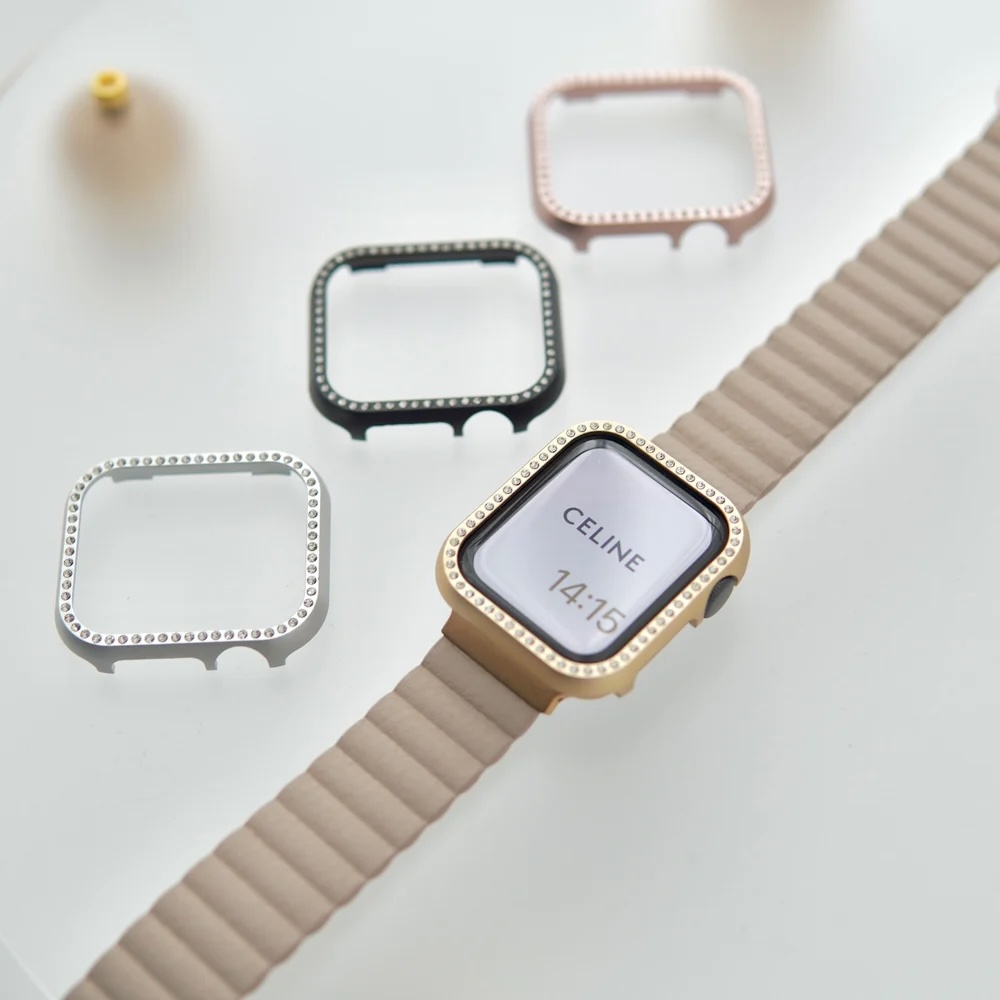 アップルウォッチキラキラカバーApple Watchカスタムケース/fyd アップルウォッチキラキラカバーApple Watchカスタムケース/fyd