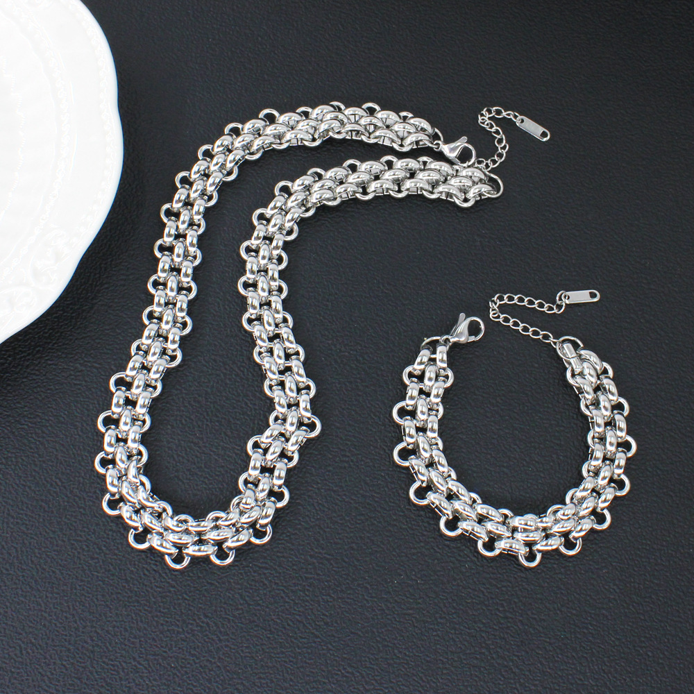 ステンレス ネックレス アクセサリー ステンレス ネックレス ハンドメイド ネックレス INS風 2024新作