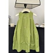 2024新作韓国子供服 ワンピース服  キッズ服 カジュアルワンピース110-130cm