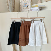 ★全3色★　子供服　90~150cm　キッズパンツ　フリルロングパンツ　韓国キッズ服