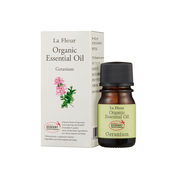 【公式】ラ・フルール オーガニックエッセンシャルオイル ゼラニウム 2ml【精油】