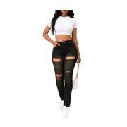 大きいサイズ レトロパンツ ゆったり シンプル レディースデニムパンツ 痩せ見えパンツ デニムパンツ