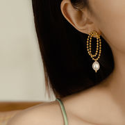 ステンレスピアス  イヤーカフ 幾何ステンレスピアス アクセサリー レティース ピアス ステンレス製