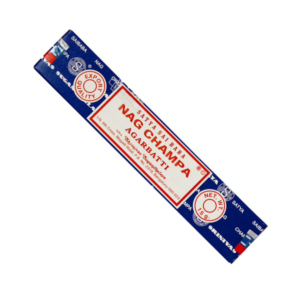 ナグチャンパ香　スティック[お香  インド 香り  アジアン エスニック ハワイアン ナチュラル]