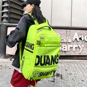 リュックサック バックパック デイパック 大容量 プリント ロゴ 旅行 メンズバッグ