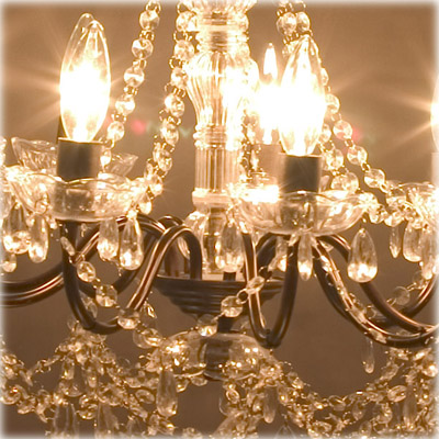 LED電球対応☆ノックダウン☆9灯シャンデリア☆ジュリエット ダーク LED電球対応☆ノックダウン☆9灯シャンデリア☆ジュリエット ダーク