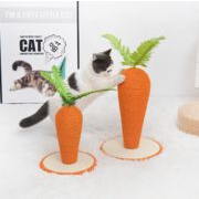 ペット用品   猫用爪とぎ  ニンジン  猫用爪グラインダー   猫用クライミングフレーム