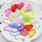 アクリル チャーム デコパーツDIY ビーズパーツ デコ素材 手芸材料 チェーンパーツ アクセサリーパーツ